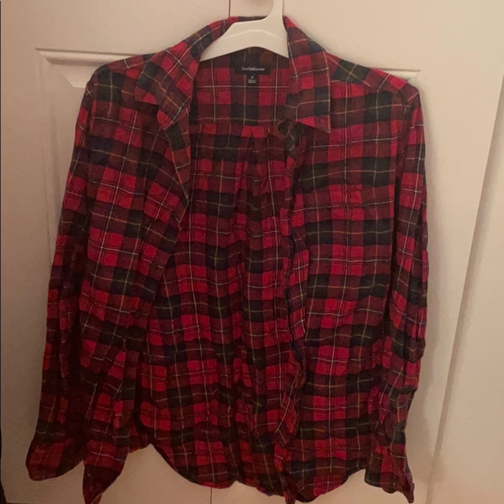 Plaid button up